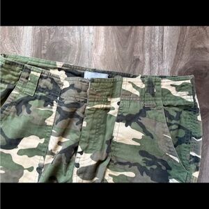Camouflage Boot Cut Pants